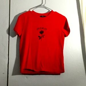 Red Forever 21 Tee